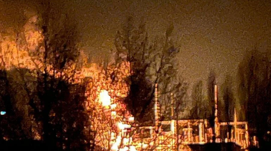 Explosions near the TPP and the Gvardiyske airfield: drones attacked temporarily occupied Crimea