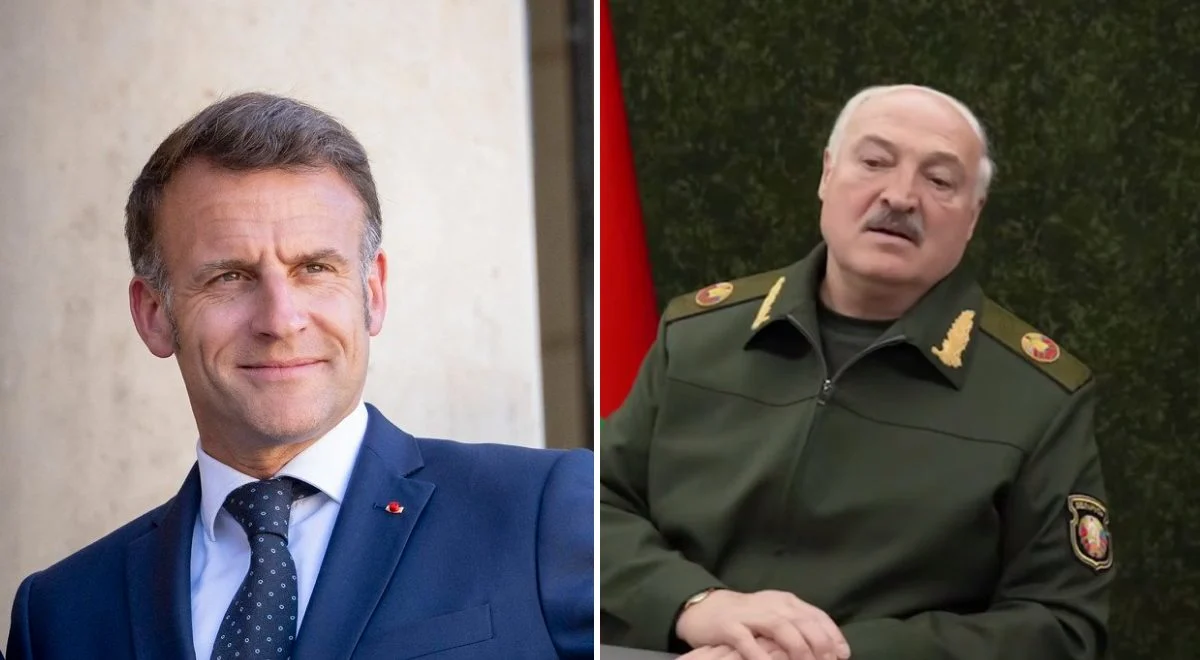 Вперше за чотири роки: Макрон провів переговори з Лукашенком та закликав його не втручатись у війну в Україні