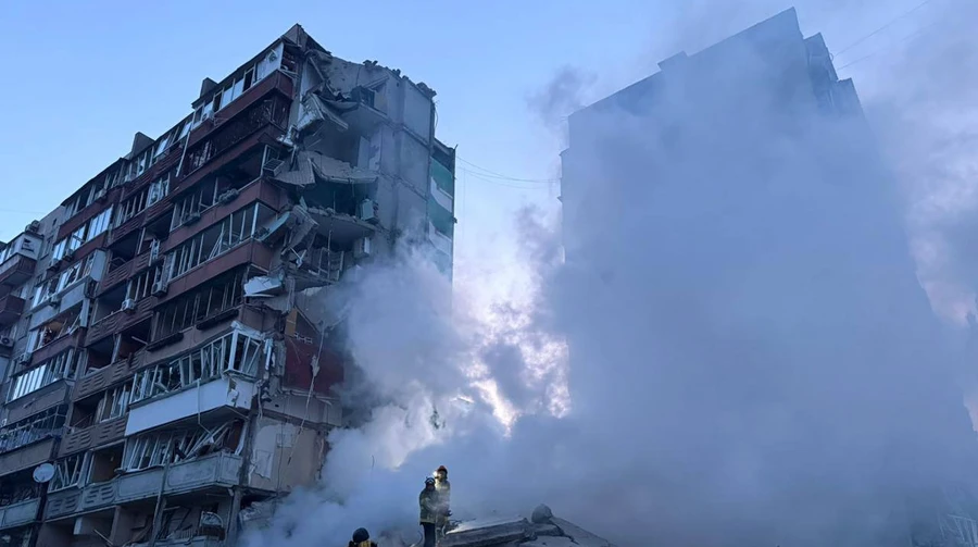 Massive attack on Kyiv: people were rescued from the rubble, one person died