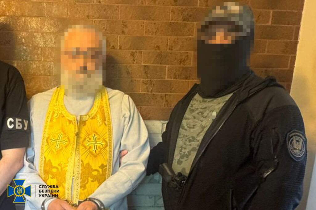 В Одесі затримали священика УПЦ (МП), який коригував удари по місту