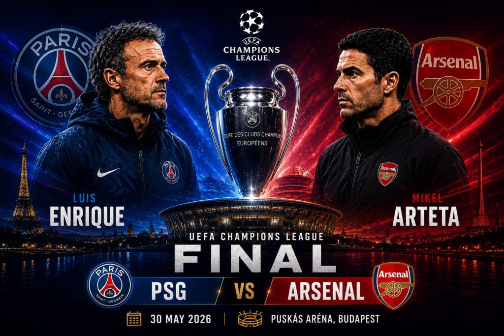 Paris in the sights of the Gunners: announcement and prediction of the Champions League final PSG – Arsenal