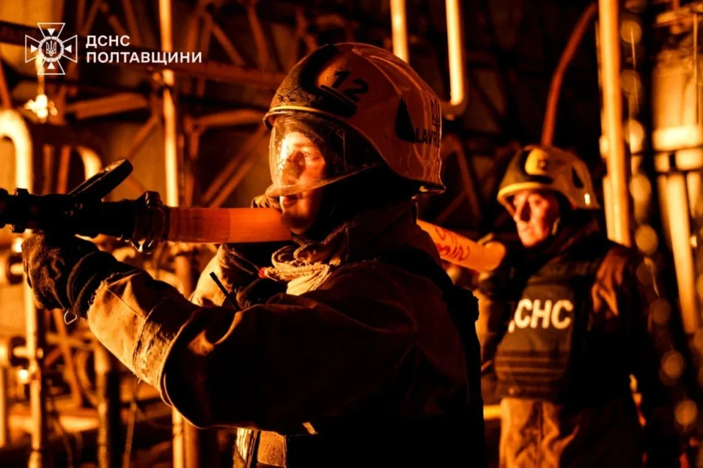 Russia strikes Poltava region: woman rescued from rubble