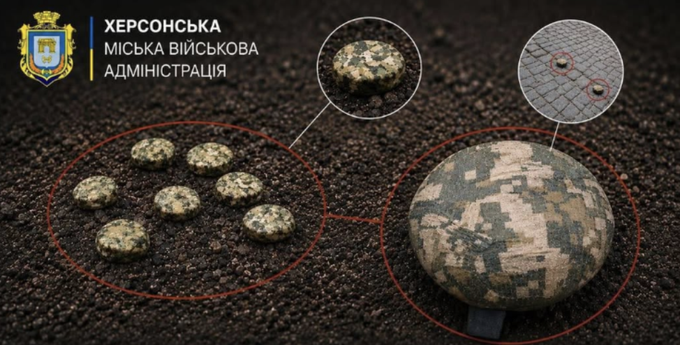 У Херсоні виявили російські міни: мешканців закликають не наближатися