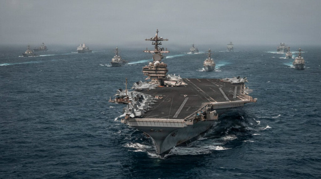 US declares naval blockade of Iran after new series of strikes