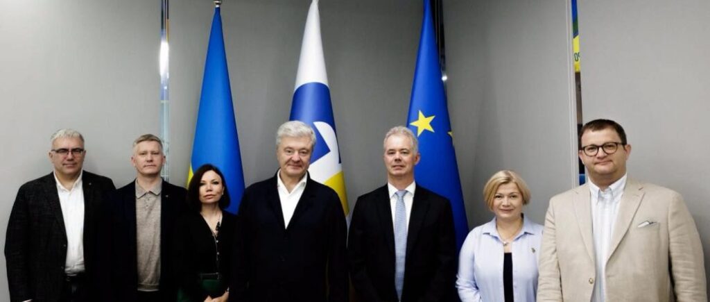 Порошенко зустрівся із Послом Ірландії, яка розпочала головування в Раді ЄС