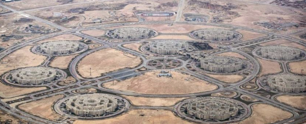 One of the world’s largest military complexes, the Octagon, has opened in Egypt.