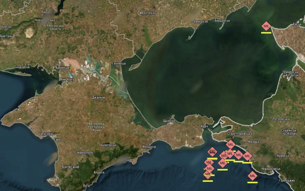 Unmanned aerial vehicles destroyed 13 more vessels of Russia’s shadow fleet.