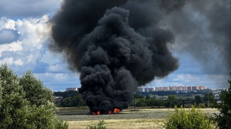 A military plane crashed in the Moscow region: what is known