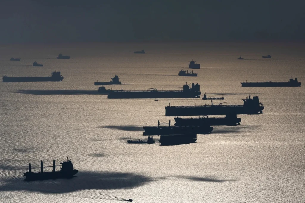 Russia’s shadow fleet in the Sea of Azov has shrunk by 90 units in a week.