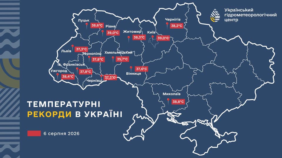 768054222 3990887821218480 6202262655356492896 n Найгарячіше літо в історії: у низці областей України зафіксували нові температурні рекорди