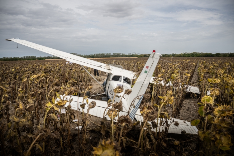 In Hungary, a drunk man hijacked a plane and flew it into the territory of a nuclear power plant