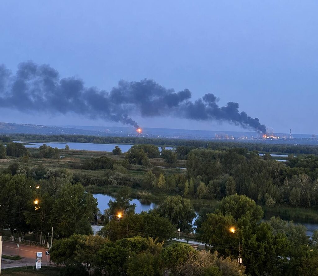 Russia is Burning: Ukrainian Defense Forces Hit Two Refineries and a Wildberries Warehouse