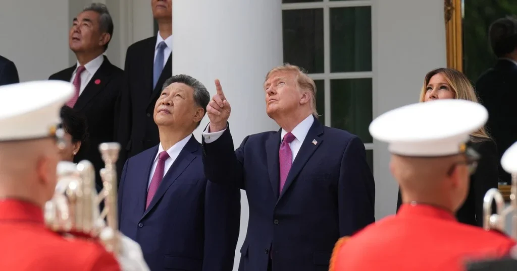 Сі Цзіньпін приїхав до Білого дому на зустріч із Трампом