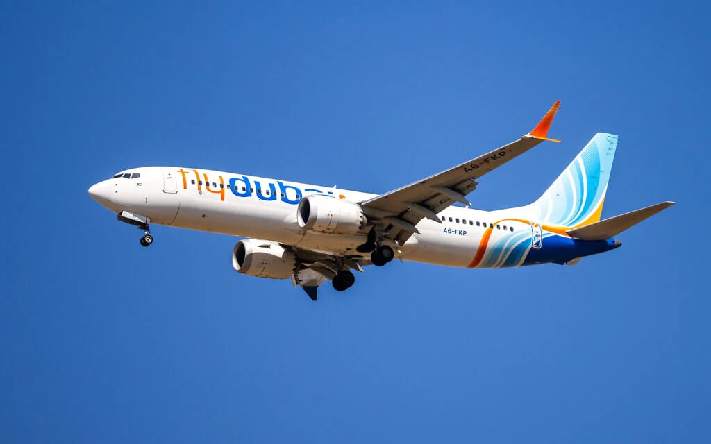 Пасажирський літак flydubai