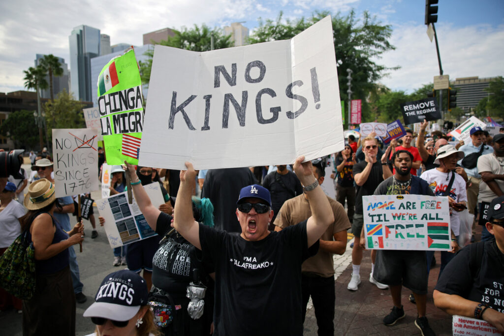 New No Kings protests against Trump in the US
