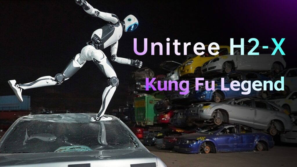 China unveils robot security guard who can do kung fu and lift cars