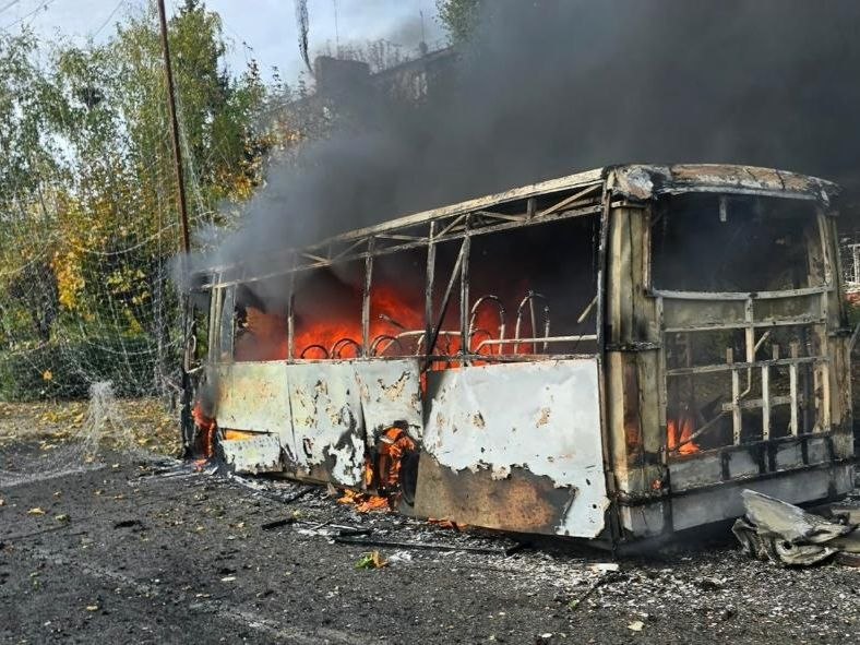 В Краматорске россияне ударили по автобусу: много погибших и раненых