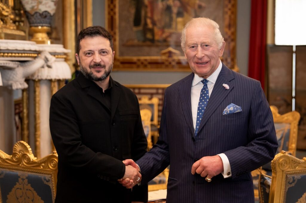 Zelenskyy arrived in Britain and met with King Charles III: what is known about the visit