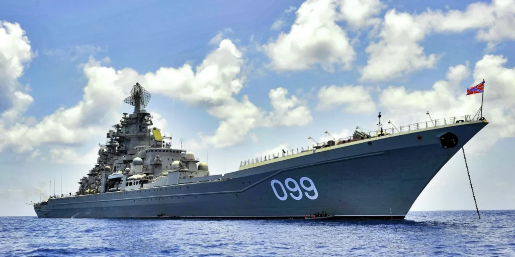 На металобрухт: Росія відмовилась від модернізації атомного крейсера “Петро Великий”